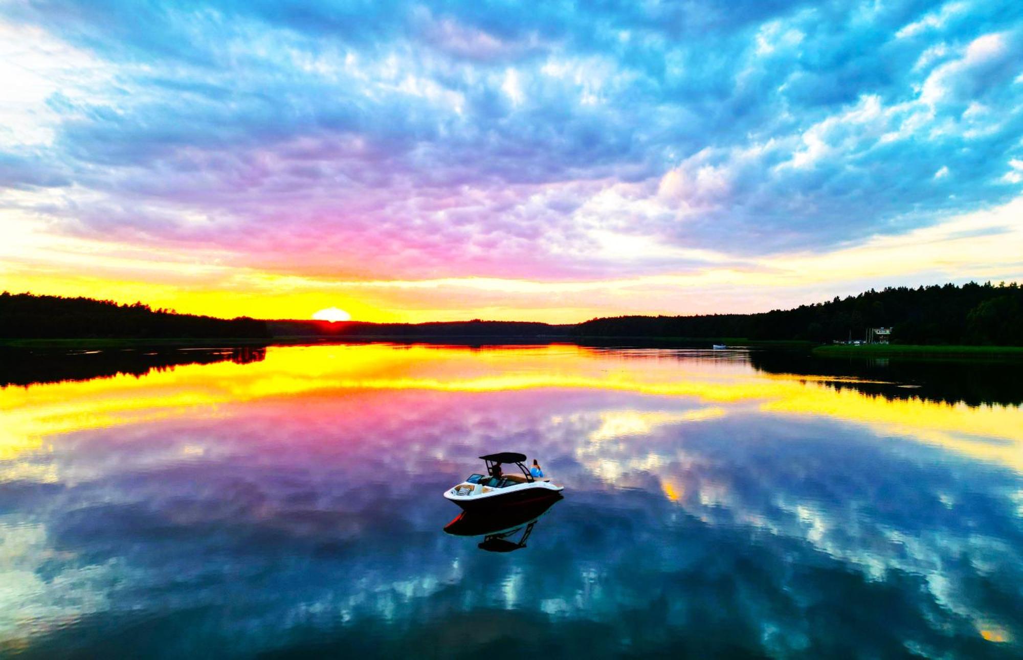Lake Apart Ostroda - Widok, Przy Plazy, Aquapark, Parking Podziemny, Winda, Netflix ภายนอก รูปภาพ